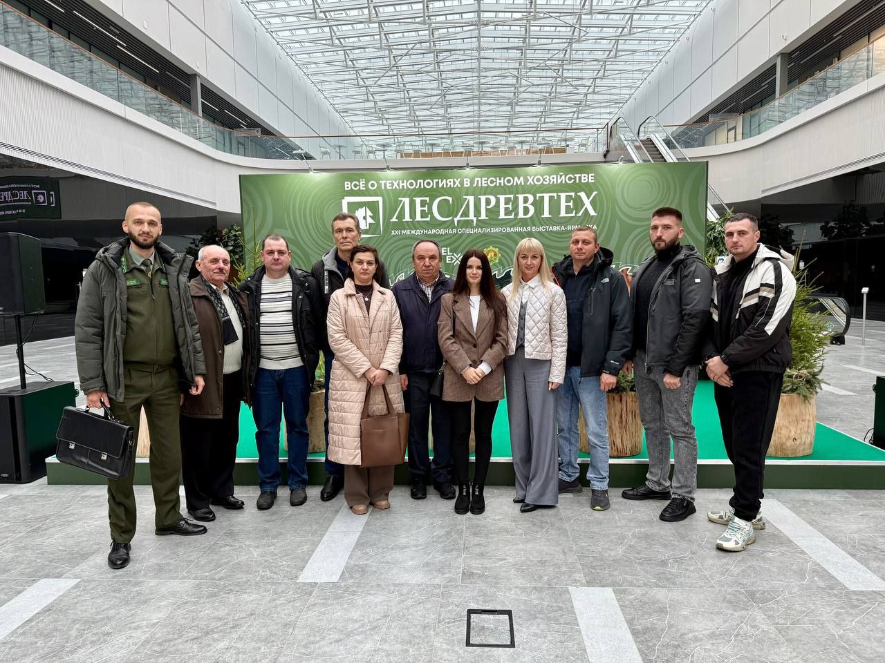 Посещение коллективом Слонимского лесхоза выставки ЛесДревТех! 