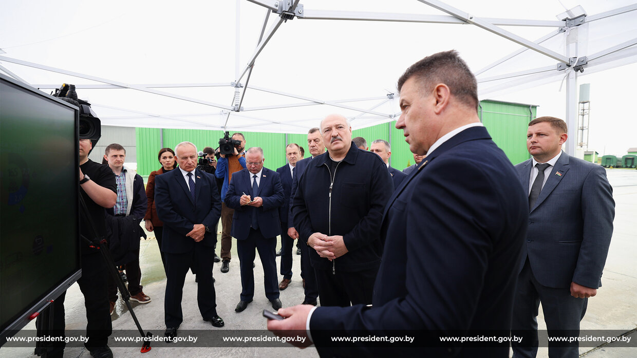 Президент ознакомился с производством пеллет и поставил задачи перед отраслью