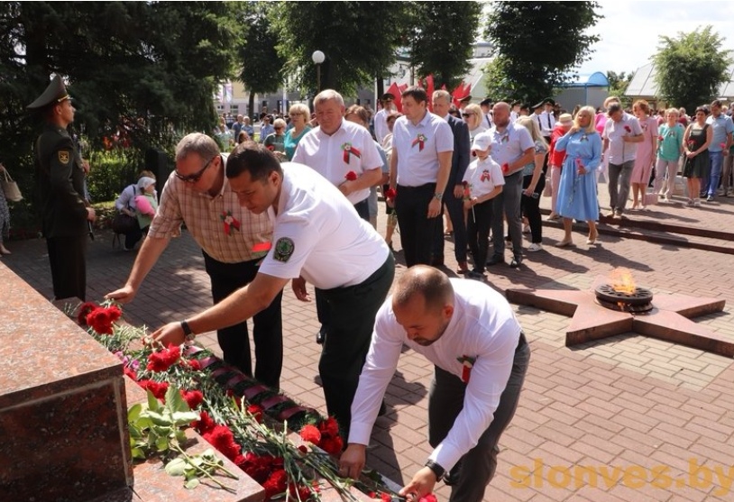 Торжественный митинг «Беларусь – мой гонар і слава»